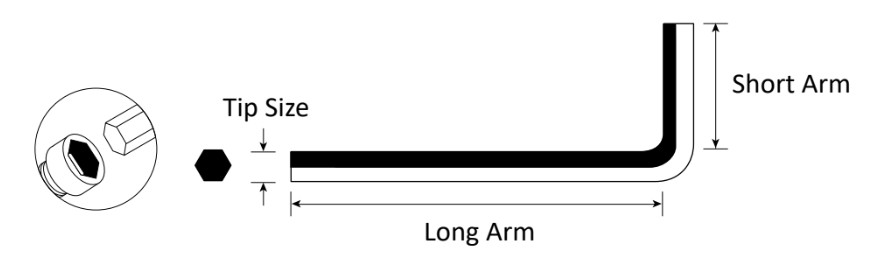 Standard Hex Key